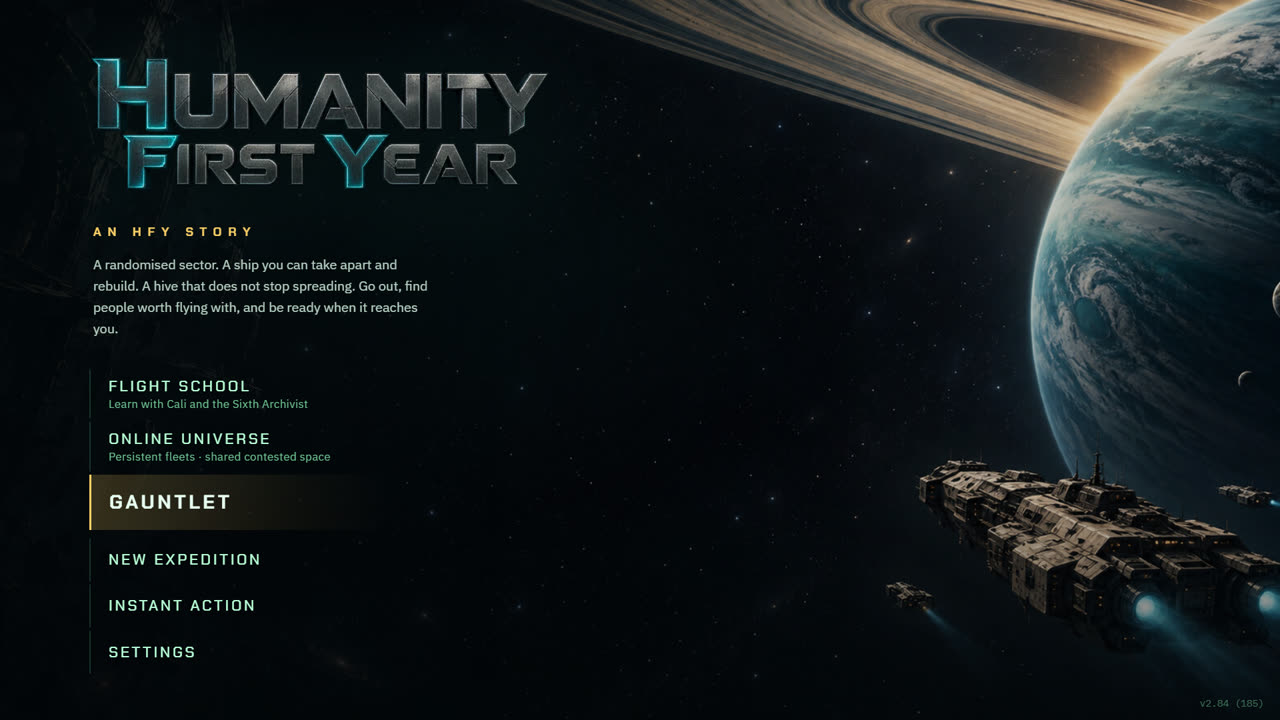 Title screen
